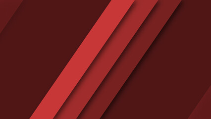 red shape three striped rectangle abstract background wallpaper - obrazy, fototapety, plakaty