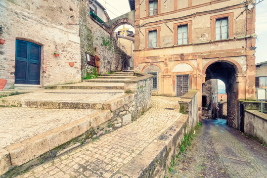 Artena  historic Town in the suburbs of Rome, Italy