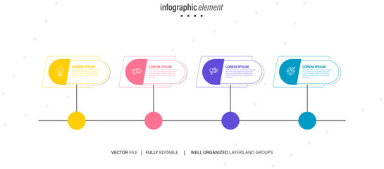 Best infographic templates. Presentation slides set. Circle diagrams, timelines, light bulb, puzzle brain head, brush stroke banners. Medicine, education, ecology, business infographics.