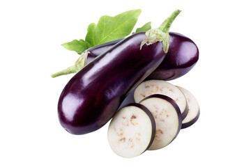 eggplants - obrazy, fototapety, plakaty