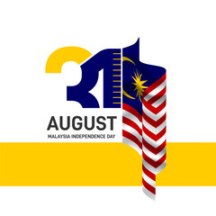 Malaysia Independence Day logo celebration