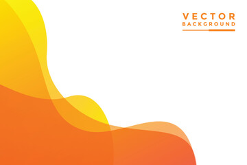 Orange background vector illustration lighting effect graphic for text and message board design infographic.