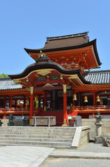 Fototapeta premium 石清水八幡宮 楼門 京都府八幡市