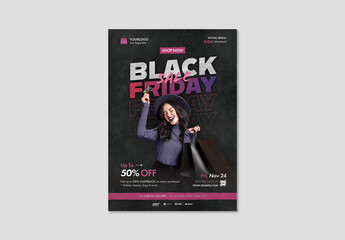 Black Friday Flyer Poster Layout