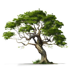 tree isolated on white background