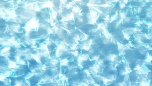 氷をイメージしたテクスチャアニメーション【ループ】