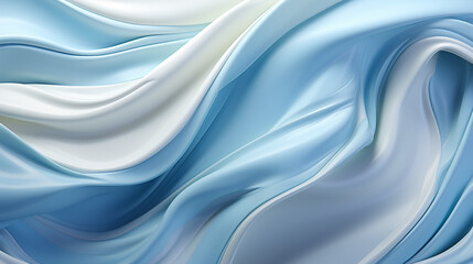 Fototapeta premium Abstract background of glossy color swirls with dynamic smooth perfect flowing wave lines. Element design for stylish, fashion, trendy, futuristic technology background concept