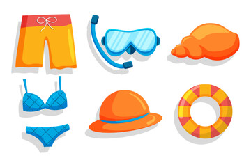 Summer Holiday Element Set Collection