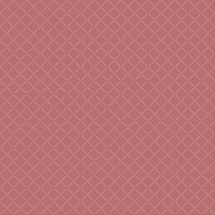 Fototapeta premium hand drawn diagonal squares. pink geometric repetitive background. vector seamless pattern. folk decorative art. fabric swatch. wrapping paper. continuous design template for linen, home decor, cloth