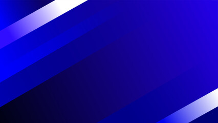 Fading blue diagonal rectangle strips with glowing rectangles over gradient night background