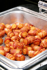  Fire sausage wrapped with ham