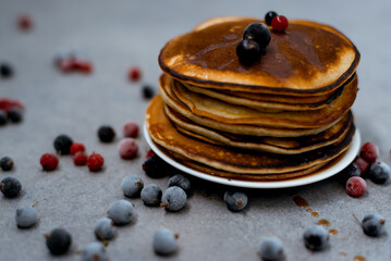 pancakes with butter