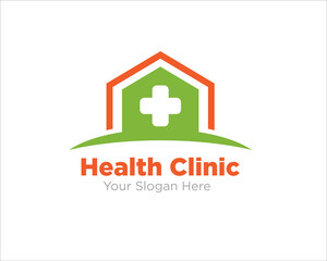 medical home clinic service logo designs simple modern for medical service and clinic