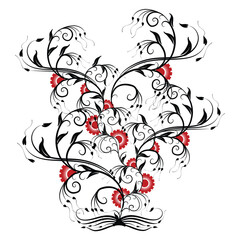 abstract floral background