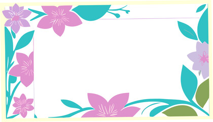 vector illustration of leaves and vines for embroidery frames