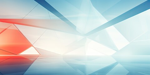 Obraz premium minimalistic background with clean lines and geometric shapes, ideal for a modern and contemporary look. 