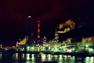 Fototapeta premium 川崎工場夜景2