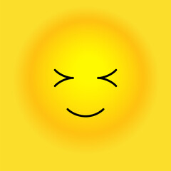 Smile, stickers with emotions