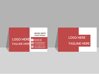 Business card design template, Clean professional business card template, visiting card, business card template.