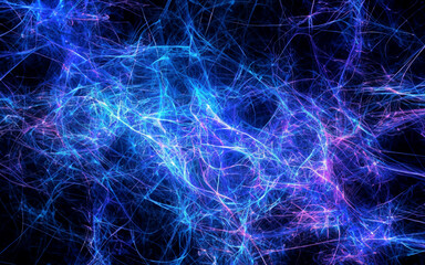 Fototapeta premium Abstract Modern Electric Waves Gradient Background Design