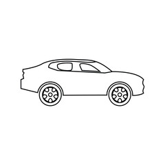 Obraz na płótnie Canvas car logo icon