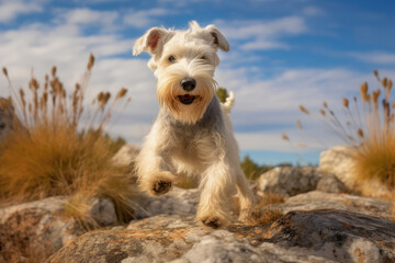 Charming Sealyham Terrier Pose