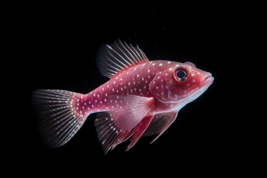 Stunning Stargazer Fish Displaying Full Form