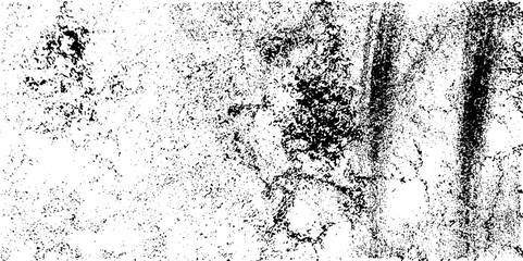 Black and white texture in art style. Fantastic monochrome background. Pattern from the chaos of dots, spots, lines, cracks. Grunge dark surreal