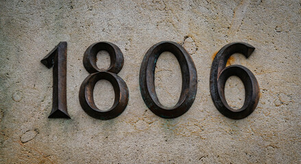 1806 Jahreszahl