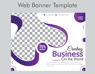 vector abstract business web banner template,
Vector professonal business web banner design template.