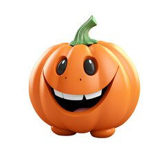 3D cute character Halloween concept