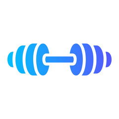 dumbbell Gradient icon