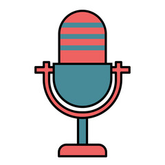 Microphone Retro Style