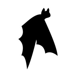 Hallowen Bat Silhouette