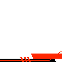 Obraz premium Modern Business Footer