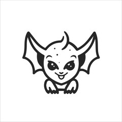 halloween gargoyle illustration