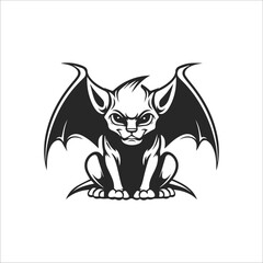 halloween gargoyle illustration