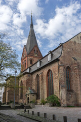 Saint Mary's Church in Flensburg, Schleswig-Holstein, Germany