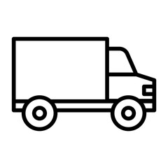 Logistics, Distribution, Transportation, Shipping, Fleet icon