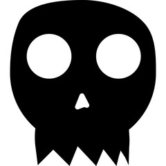 Fototapeta premium Halloween Skull