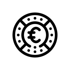 euro line icon