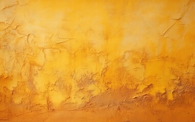 Gold color of the painted wall texture.