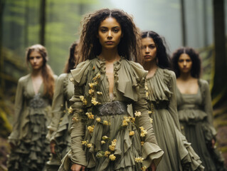 Showcasing eco-conscious fashion brands: Sustainable fashion brands.