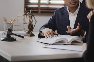 Businessman brainstorming information on agreement details Business contracts, financial...