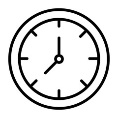 Time management, scheduling, productivity, accuracy, awareness icon