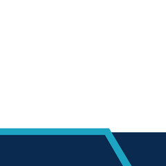 Obraz premium Modern Business Footer