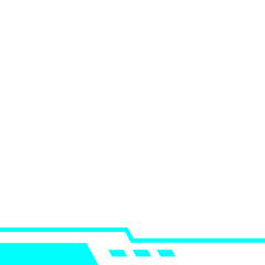 Obraz premium Digital Future Border