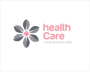 leaf health care logo designs for nature clinic and hospital logo