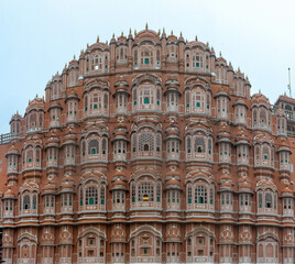 Fototapeta na wymiar Hawa Mahal from Jaipur