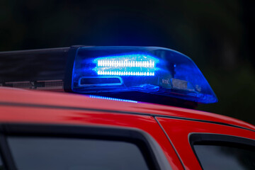 Obraz premium Blaulicht